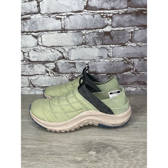 Holo Credimus After Hours Quilted Mint Green Synthetic Hiking Sneakers Women 39 - Picture 3 of 16